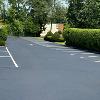 Line striping at church, Manchester CT